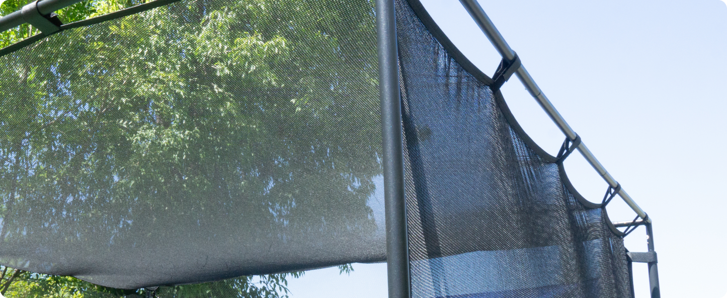 Golf practice net & frame